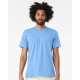 3001CVC BELLA + CANVAS CVC Jersey Tee Heather Carolina Blue