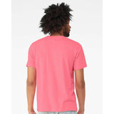 3001CVC BELLA + CANVAS CVC Jersey Tee Neon Pink