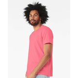 3001CVC BELLA + CANVAS CVC Jersey Tee Neon Pink