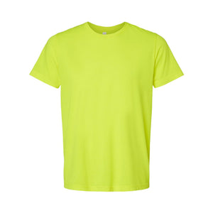 3001CVC BELLA + CANVAS CVC Jersey Tee Neon Yellow