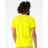 3001CVC BELLA + CANVAS CVC Jersey Tee Neon Yellow