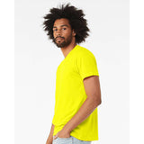 3001CVC BELLA + CANVAS CVC Jersey Tee Neon Yellow