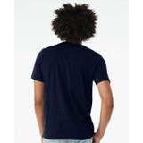 3001CVC BELLA + CANVAS CVC Jersey Tee Solid Navy Blend