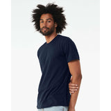 3001CVC BELLA + CANVAS CVC Jersey Tee Solid Navy Blend