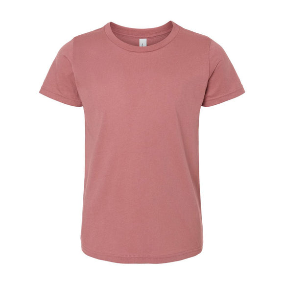 3001Y BELLA + CANVAS Youth Jersey Tee Mauve