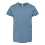 3001Y BELLA + CANVAS Youth Jersey Tee Steel Blue