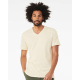 3005 BELLA + CANVAS Jersey V-Neck Tee Natural