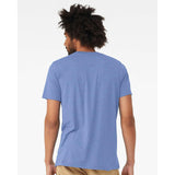 3413 BELLA + CANVAS Triblend Tee Solid Blue Triblend