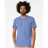 3413 BELLA + CANVAS Triblend Tee Solid Blue Triblend