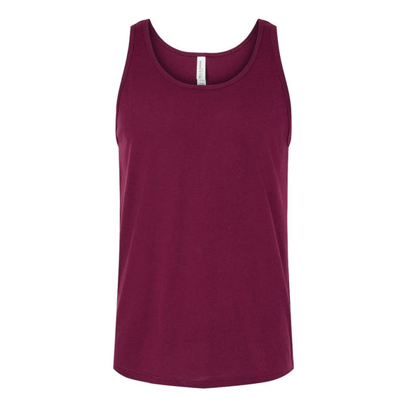 3480 BELLA + CANVAS Jersey Tank Maroon