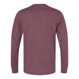 3501CVC BELLA + CANVAS Heather CVC Long Sleeve Tee Heather Maroon