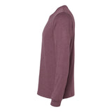 3501CVC BELLA + CANVAS Heather CVC Long Sleeve Tee Heather Maroon