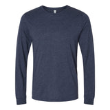 3501CVC BELLA + CANVAS Heather CVC Long Sleeve Tee Heather Midnight Navy