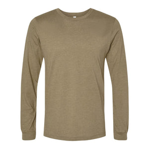 3501CVC BELLA + CANVAS Heather CVC Long Sleeve Tee Heather Olive