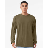 3501CVC BELLA + CANVAS Heather CVC Long Sleeve Tee Heather Olive