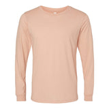 3501CVC BELLA + CANVAS Heather CVC Long Sleeve Tee Heather Peach