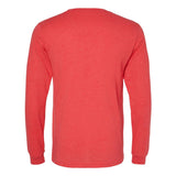 3501CVC BELLA + CANVAS Heather CVC Long Sleeve Tee Heather Red