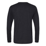 3513 BELLA + CANVAS Triblend Long Sleeve Tee Black Heather Triblend