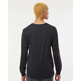 3513 BELLA + CANVAS Triblend Long Sleeve Tee Black Heather Triblend