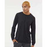 3513 BELLA + CANVAS Triblend Long Sleeve Tee Black Heather Triblend