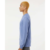 3513 BELLA + CANVAS Triblend Long Sleeve Tee Blue Triblend