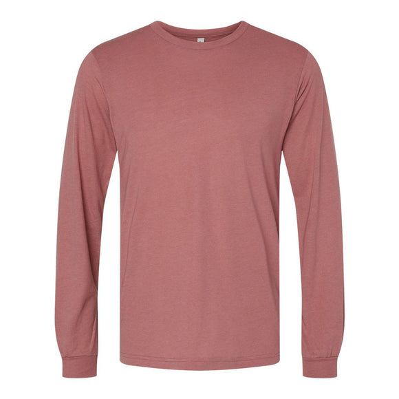 3513 BELLA + CANVAS Triblend Long Sleeve Tee Mauve Triblend