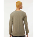 3513 BELLA + CANVAS Triblend Long Sleeve Tee Olive Triblend