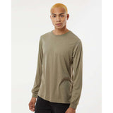 3513 BELLA + CANVAS Triblend Long Sleeve Tee Olive Triblend