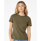 6400CVC BELLA + CANVAS Women’s Relaxed Fit Heather CVC Tee Heather Olive