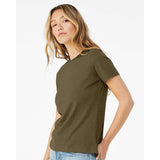 6400CVC BELLA + CANVAS Women’s Relaxed Fit Heather CVC Tee Heather Olive