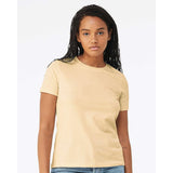 6400CVC BELLA + CANVAS Women’s Relaxed Fit Heather CVC Tee Heather Soft Cream