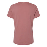 6405 BELLA + CANVAS Women’s Relaxed Jersey V-Neck Tee Mauve