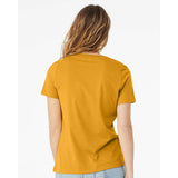 6405 BELLA + CANVAS Women’s Relaxed Jersey V-Neck Tee Mustard