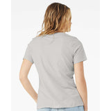 6405 BELLA + CANVAS Women’s Relaxed Jersey V-Neck Tee Silver