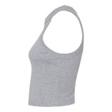 1019 BELLA + CANVAS Women's Micro Rib Racer Tank Athletic Heather