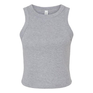 1019 BELLA + CANVAS Women's Micro Rib Racer Tank Athletic Heather