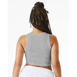 1019 BELLA + CANVAS Women's Micro Rib Racer Tank Athletic Heather