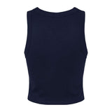 1019 BELLA + CANVAS Women's Micro Rib Racer Tank Solid Navy Blend