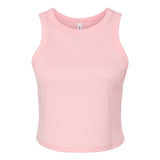 1019 BELLA + CANVAS Women's Micro Rib Racer Tank Solid Pink Blend