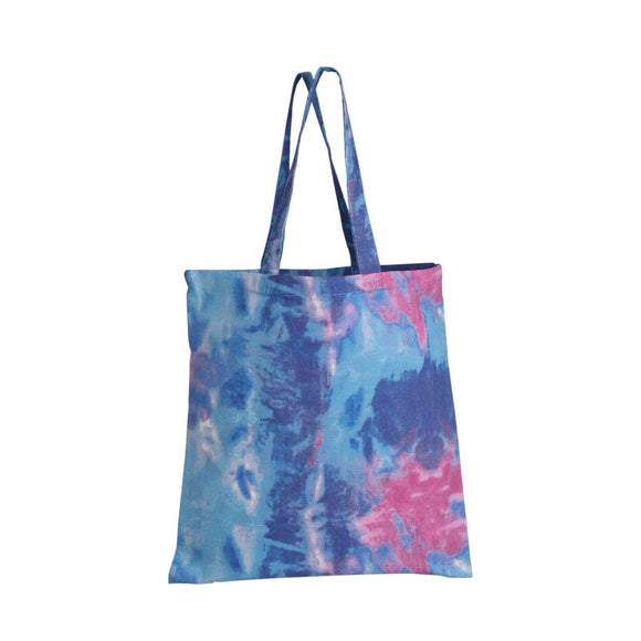 TD800 Q-Tees Tie-Dyed Canvas Bag Cotton Candy