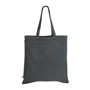 S800 Q-Tees Sustainable Canvas Bag Dark Grey