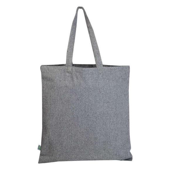 S800 Q-Tees Sustainable Canvas Bag Steel Grey