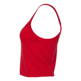 1012 BELLA + CANVAS Women's Micro Rib Spaghetti Strap Tank Solid Red Blend