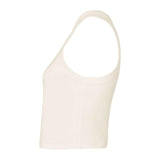 1019 BELLA + CANVAS Women's Micro Rib Racer Tank Solid Natural Blend