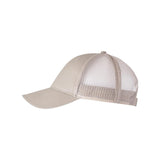 S102 Valucap Sandwich Trucker Cap Khaki