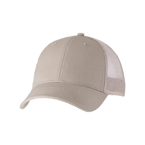 S102 Valucap Sandwich Trucker Cap Khaki