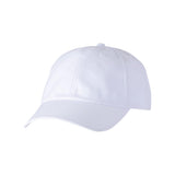 SM140 Valucap Performance Microfiber Cap White