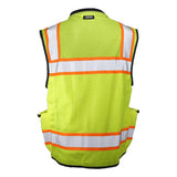 1823 Kishigo Ultimate Construction Class 2 Vest Lime