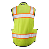 1824 Kishigo Women’s Ultimate Construction Class 2 Vest Lime