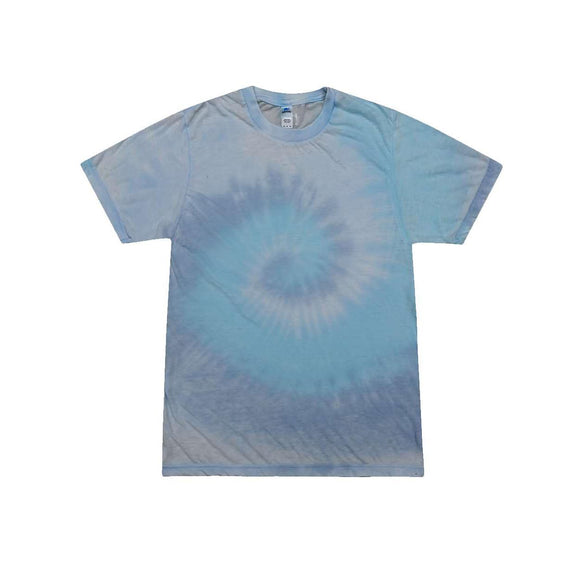 1090 Colortone Festival Tie-Dyed T-Shirt Lagoon